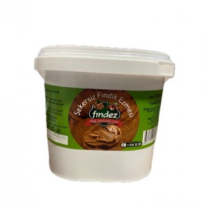 1 KG ŞEKERSİZ FINDIK EZMESİ PLASTİK AMBALAJ