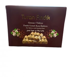 400 GR FINDIK EZMELİ KURU BAKLAVA