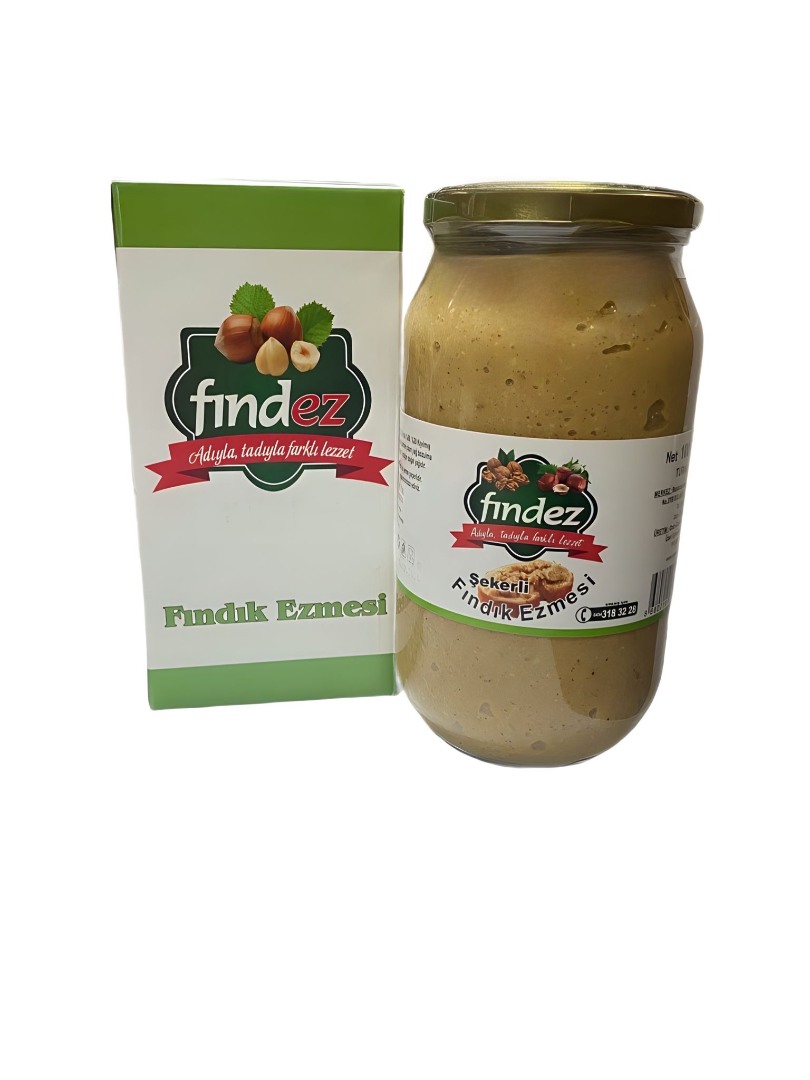 1 KG ŞEKERLİ FINDIK EZMESİ