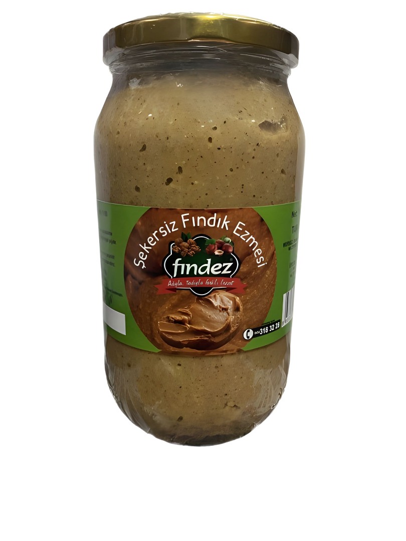 1 KG ŞEKERSİZ FINDIK EZMESİ