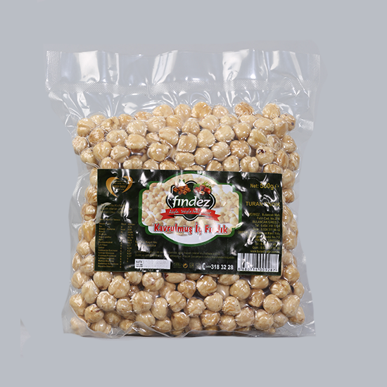 500 GR VAKUM AMBALAJ  KAVRULMUŞ FINDIK