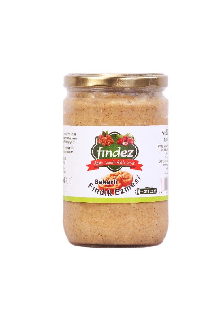600 GR ŞEKERLİ FINDIK EZMESİ