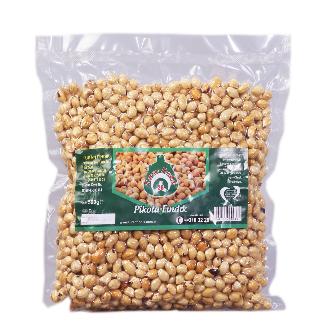 500 GR PİKOLA FINDIK VAKUM AMBALAJ